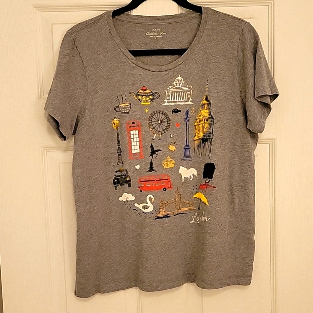 J. Crew London tee shirt
